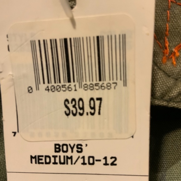 Boys Camouflage Fall Cotton Jacket - Picture 2 of 2